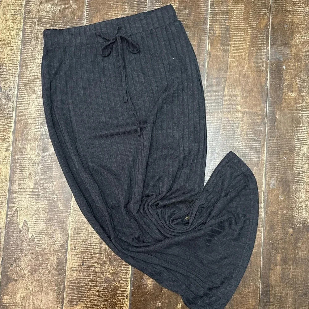 Flightbird Women's Knitted Pencil Maxi Skirt